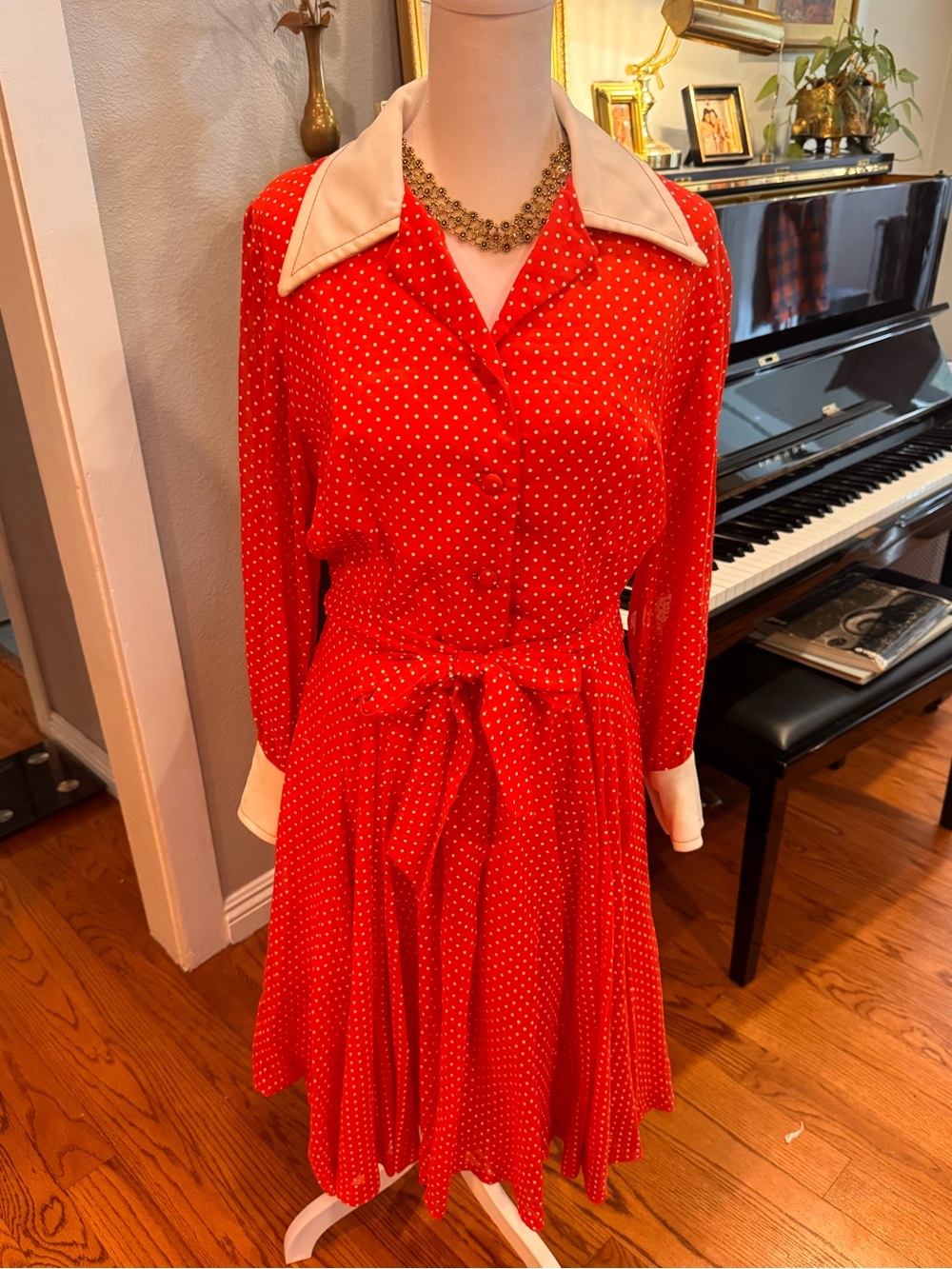 Vintage Chiffon Dress